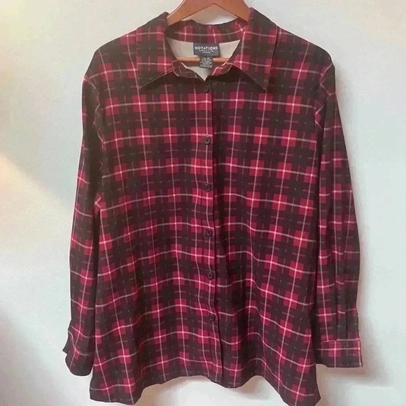 Red and Black Plaid Shirt - Picture 1 of 1